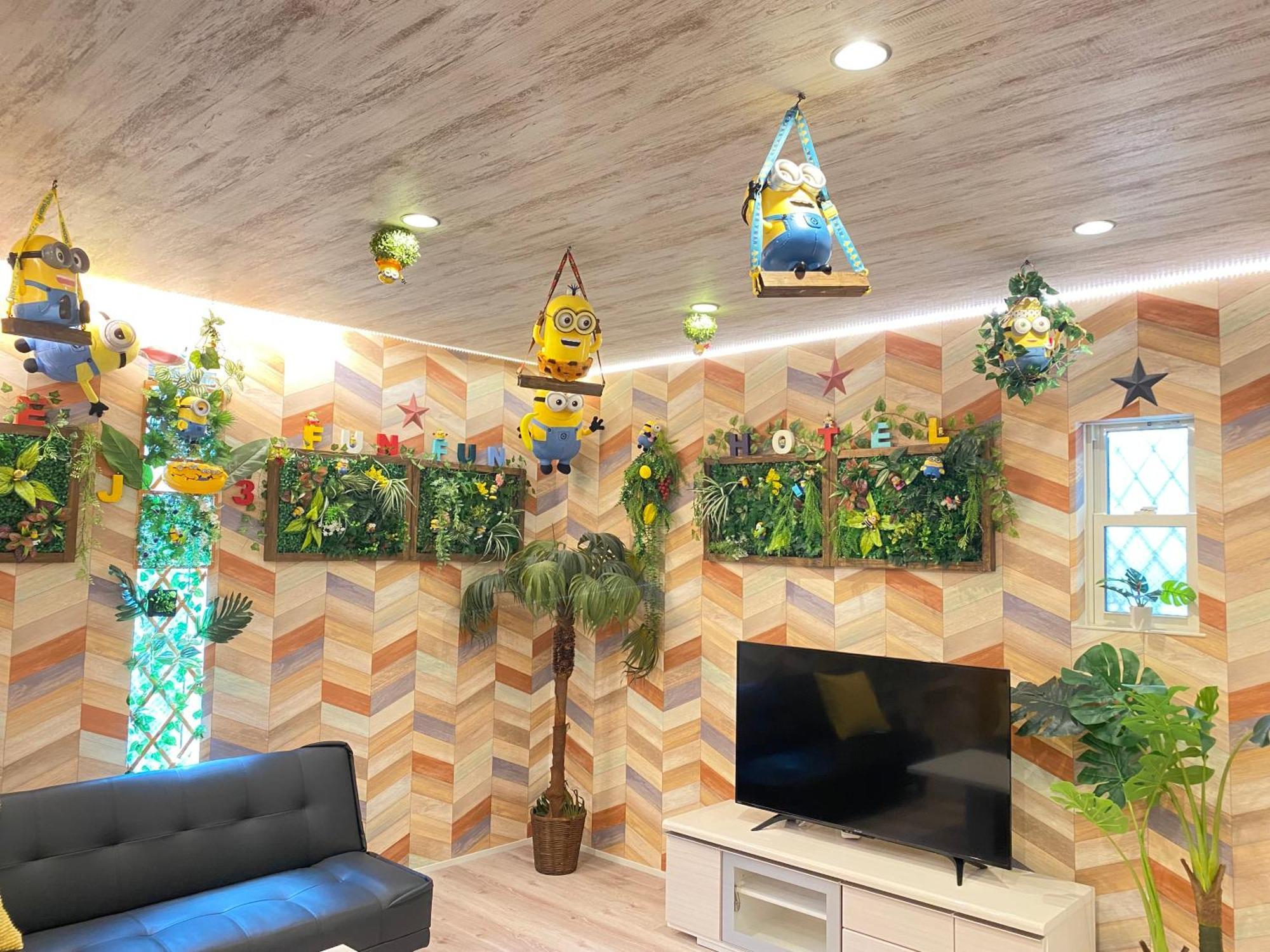 Hotel Jungle Fun Fun Osaka Esterno foto